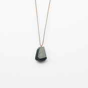 Tourmaline and Silk Necklace